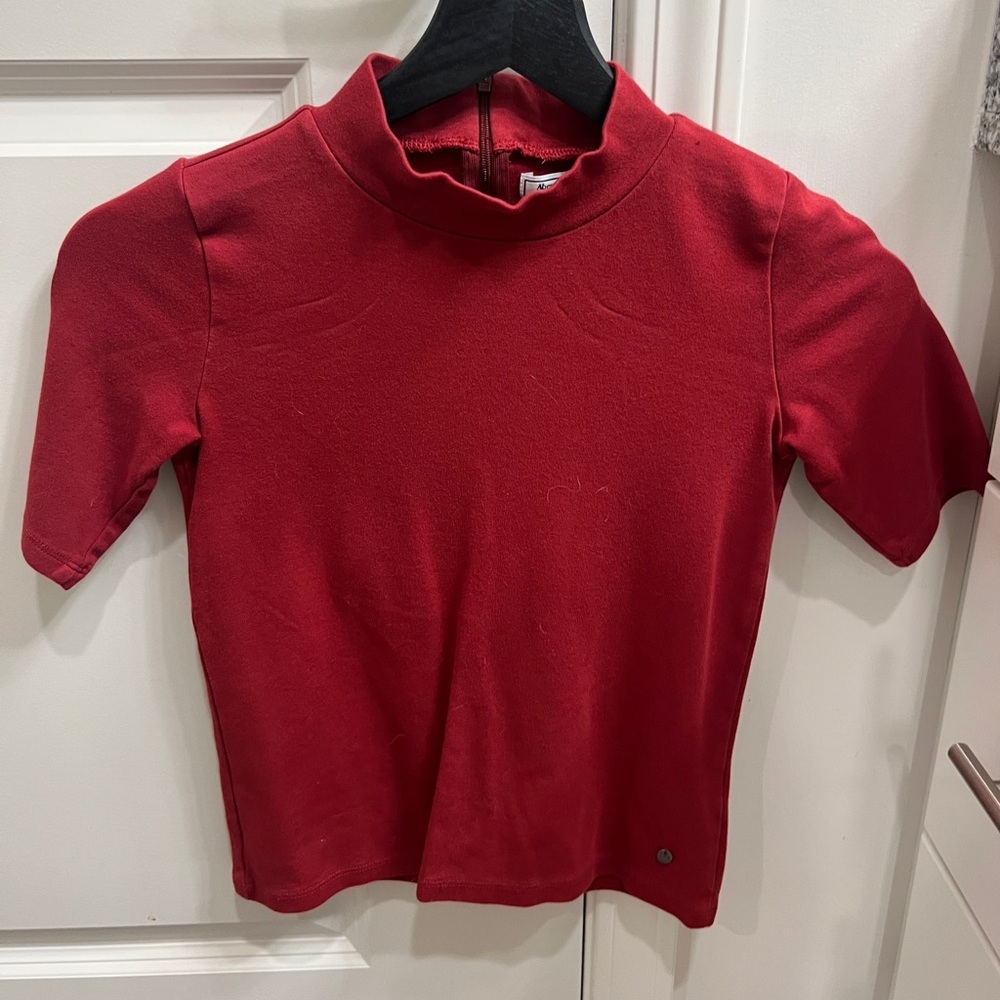 Cropped Red Abercrombie Top